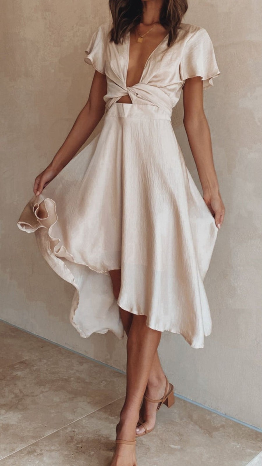 Wedding Billy J | Sunny Daze Dress - Champagne