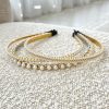 Accessories MORGAN AND TAYLOR | Andrea Headband Set - Pearl