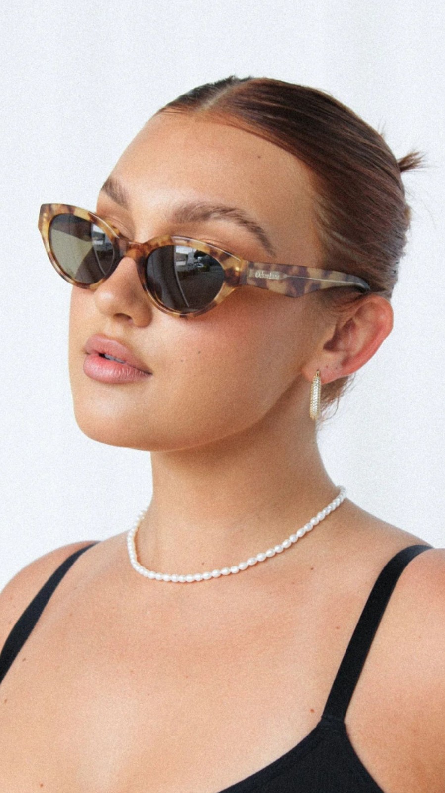 Accessories Ochre Lane | Ochre Lane Lena Sunglasses - Golden Tort