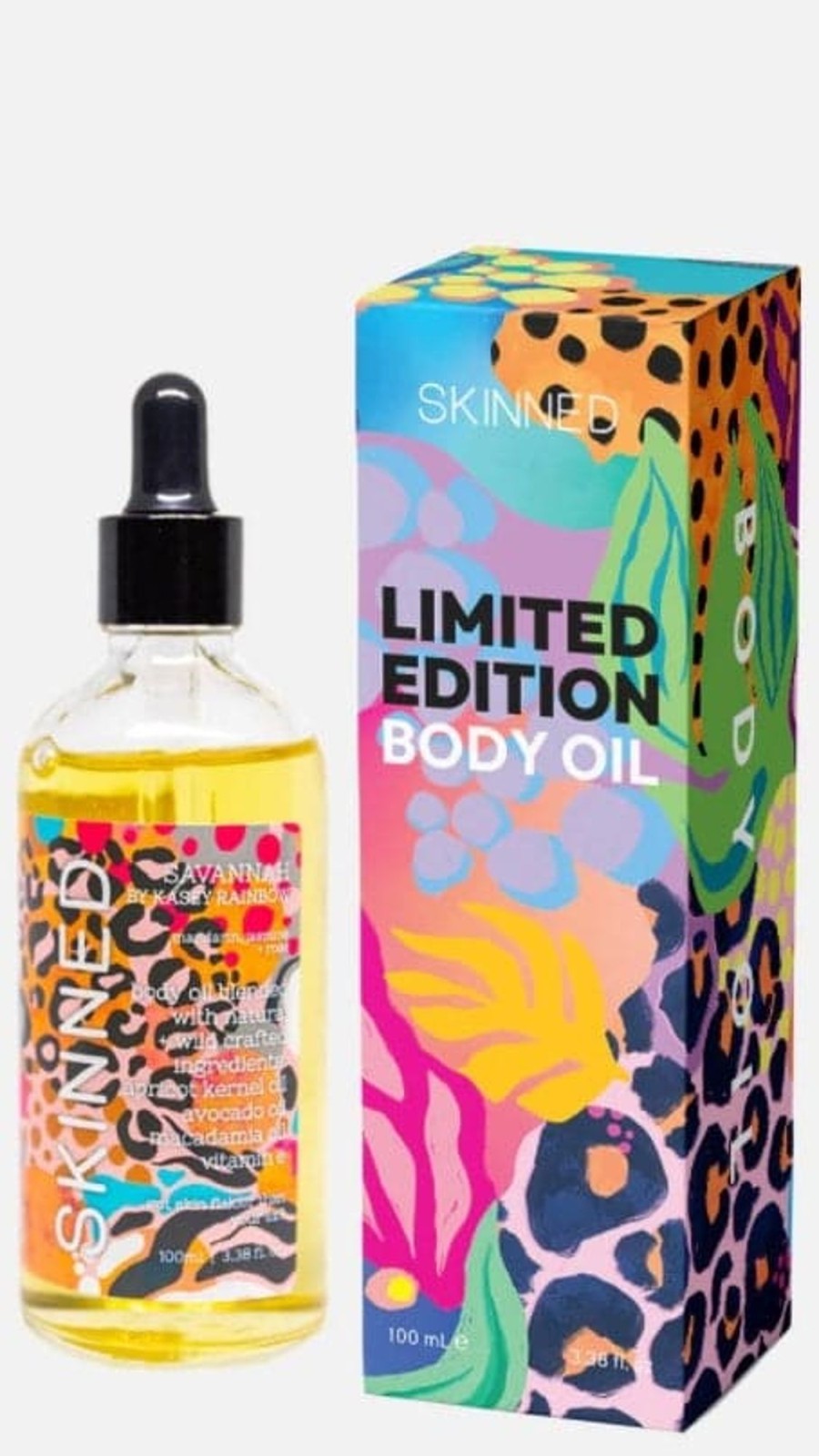 Accessories SKINNED | Savannah Body Oil By Kasey Rainbow - Limited Addition