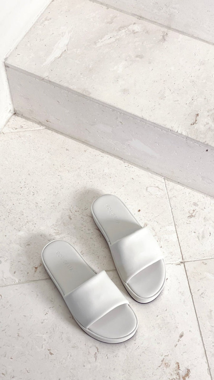 Shoes Sol Sana / Kinzu Brands Pty Ltd | Sol Sana Kikah Flatform - White