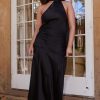 Wedding LILYWHYT | Hera Midi Dress - Black