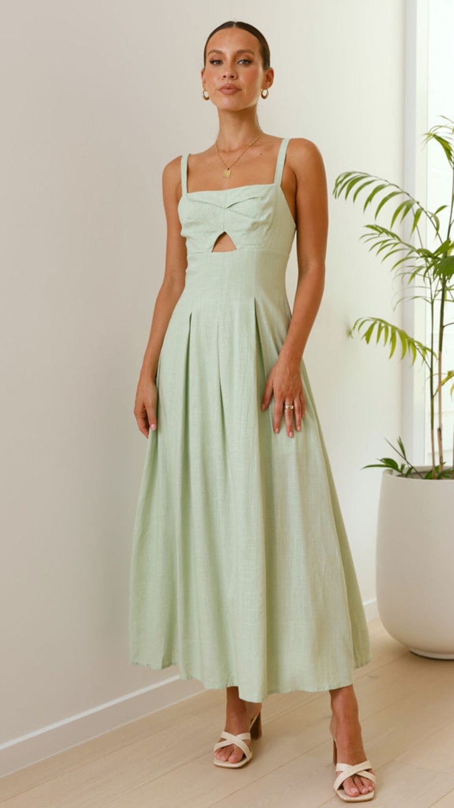 Clothing Alive Girl | Shaylee Maxi Dress - Sage