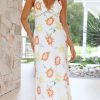 Wedding LILYWHYT | Gabby Maxi Dress - Yellow / Orange Floral