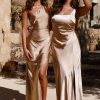 Wedding LILYWHYT | Alaria Maxi Dress - Gold