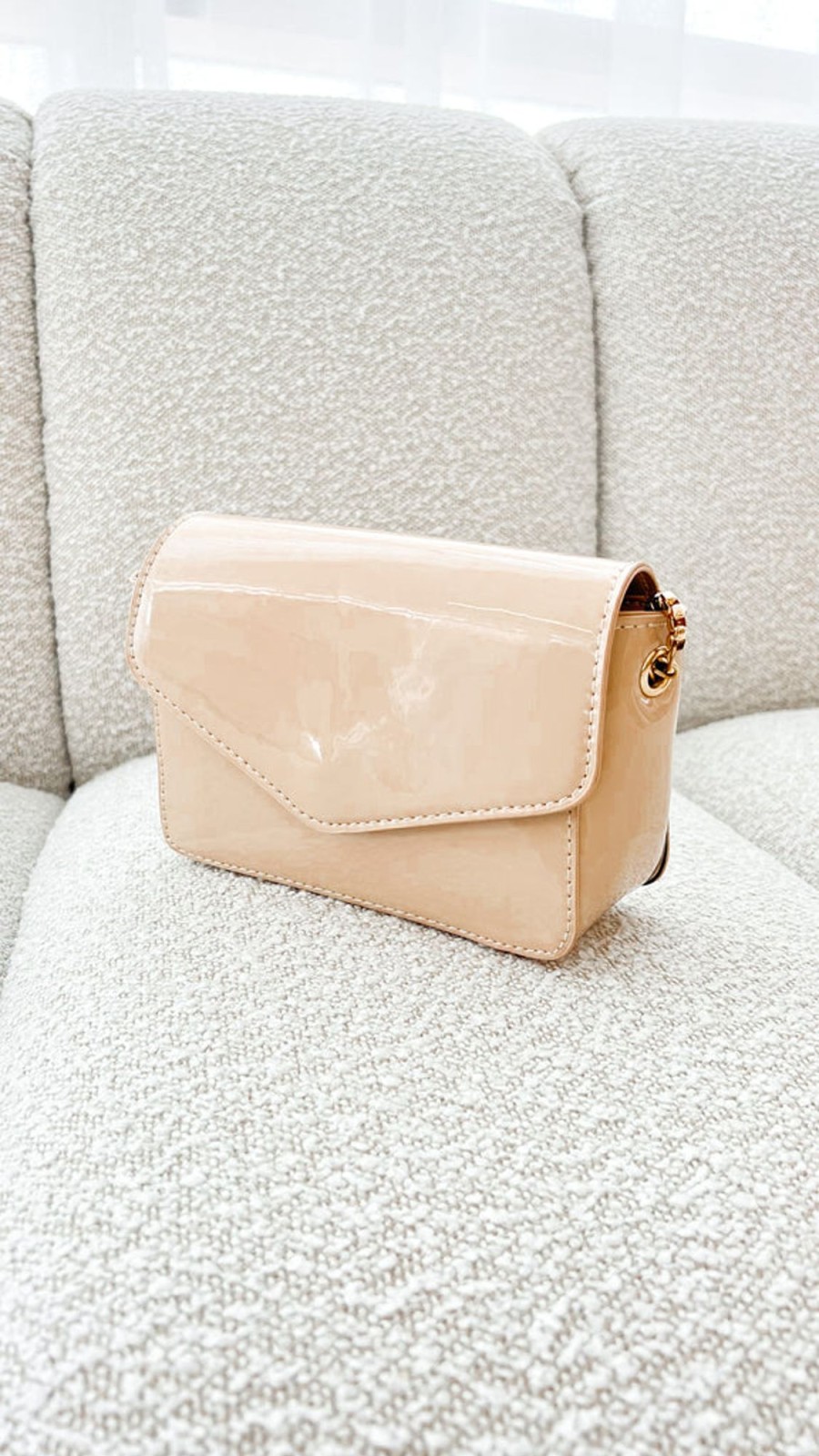 Accessories Billini | Rosie Cross Body Bag - Nude Patent