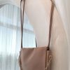 Accessories Adorne | Brinley Gathered Top Crossbody Bag - Nude/Gold