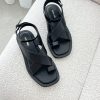 Shoes Alias Mae | Alias Mae Kellie Sandal - Black Leather