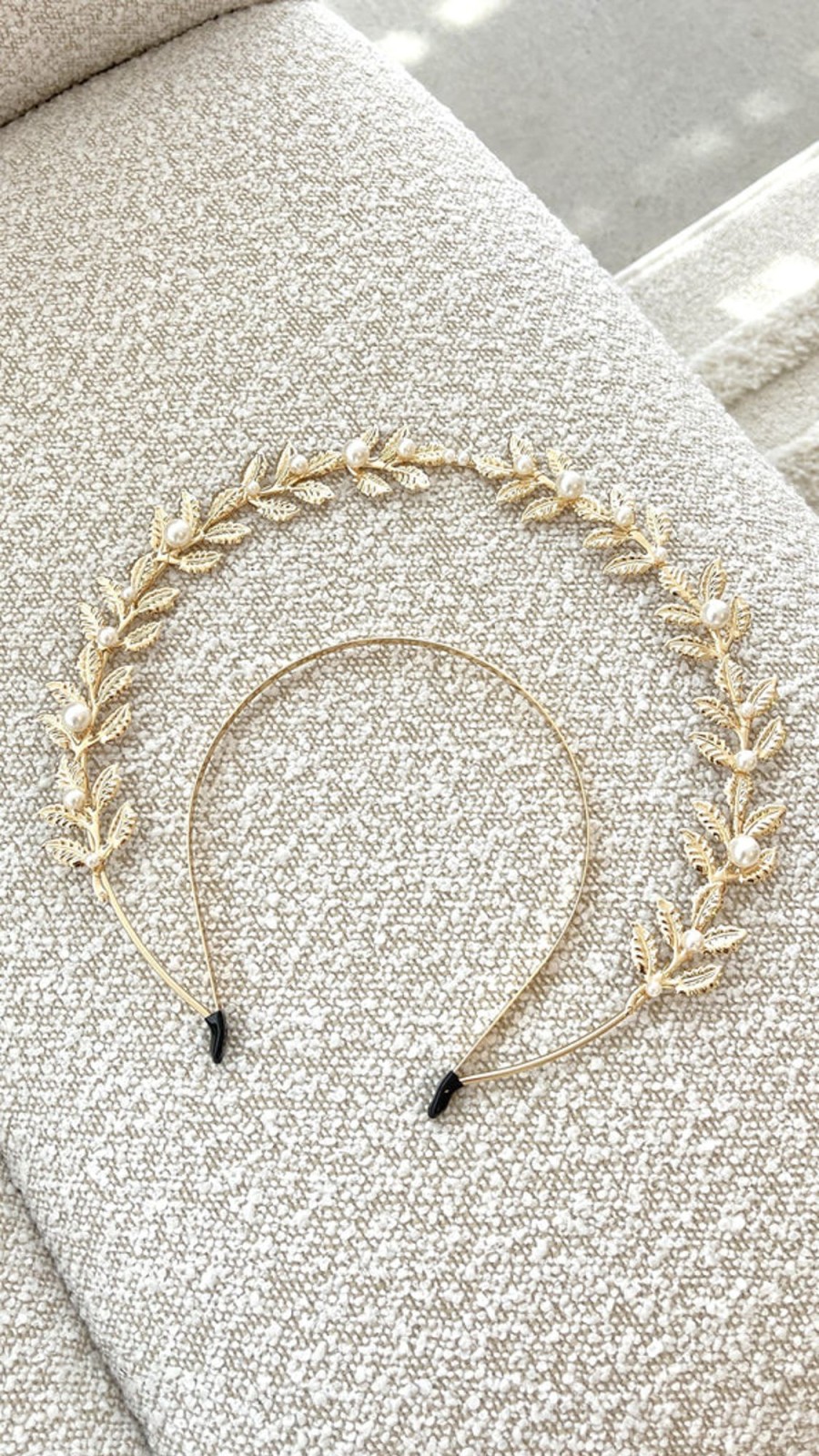 Accessories MORGAN AND TAYLOR | Juliet Halo Headband - Gold