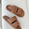 Shoes Alias Mae | Alias Mae Dawn Slide - Pecan Leather