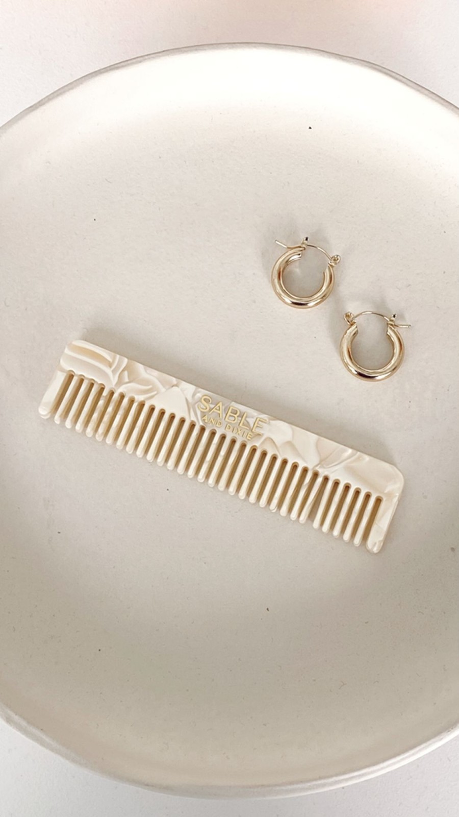 Accessories Sable and Dixie | Ena Comb - Pearl