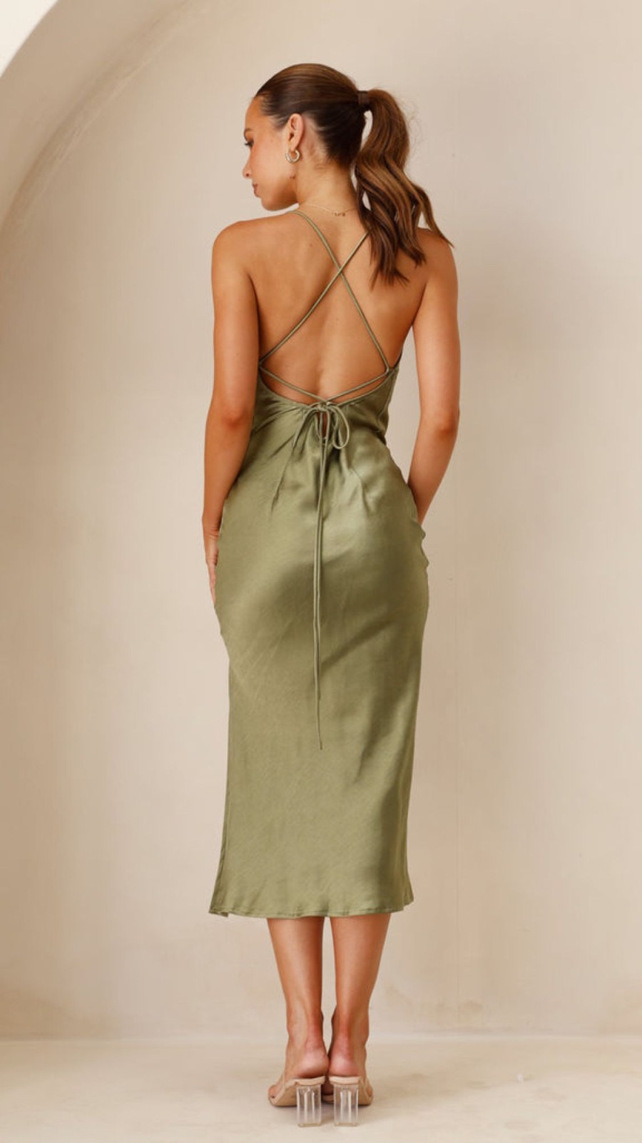 Wedding Alive Girl | Scarlette Dress - Olive