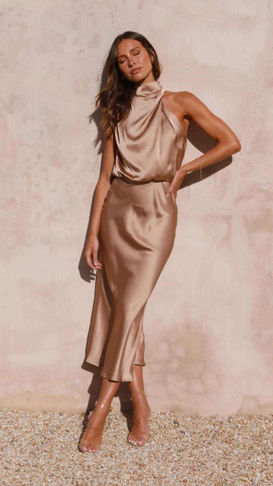 Wedding Alive Girl | Esther Maxi Dress - Latte