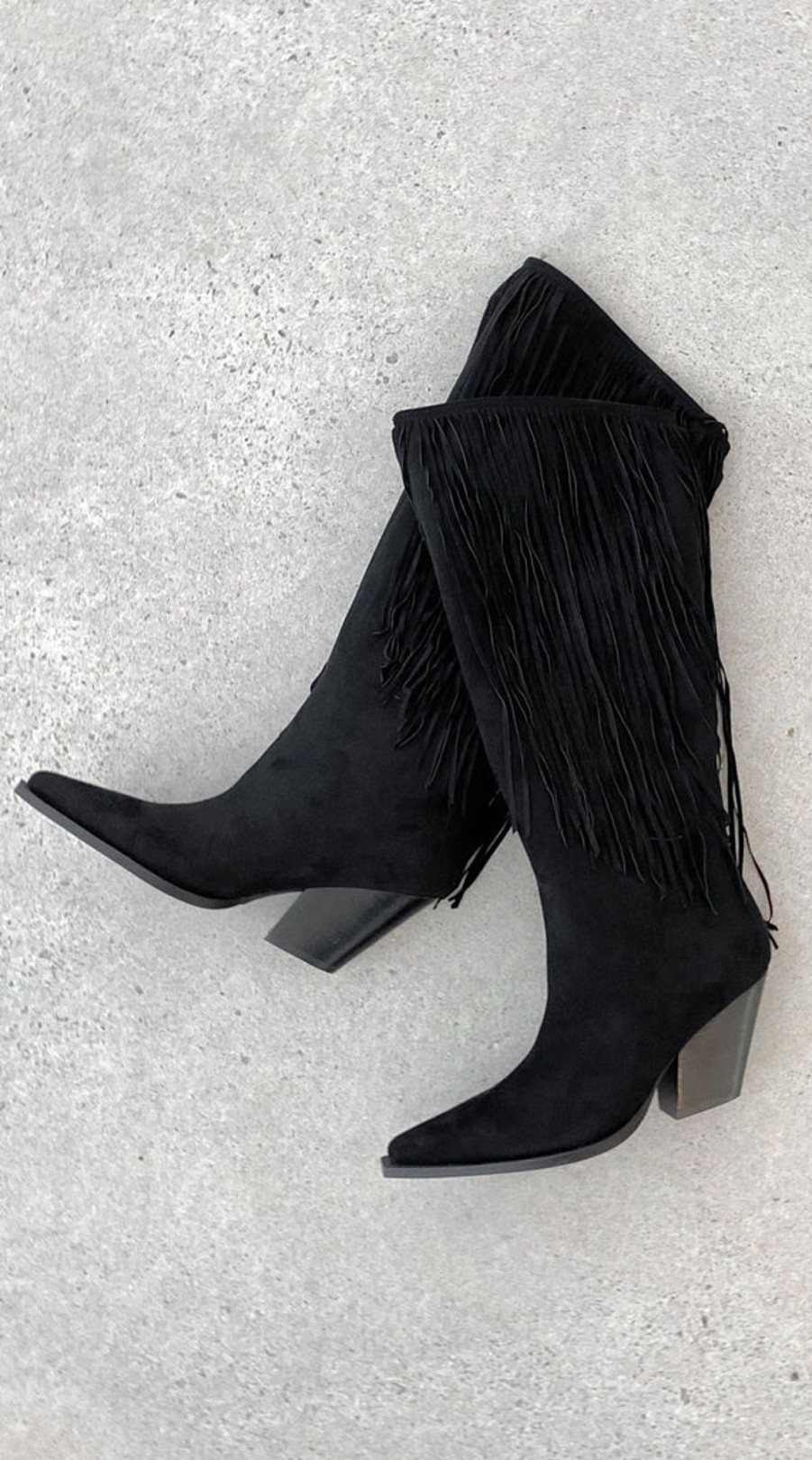 Shoes Billini | Evette Boots - Black Suede