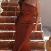 Wedding Alive Girl | Margot Maxi Dress - Rust