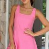 Clothing Pink Diamond | Carlita Mini Dress - Pink