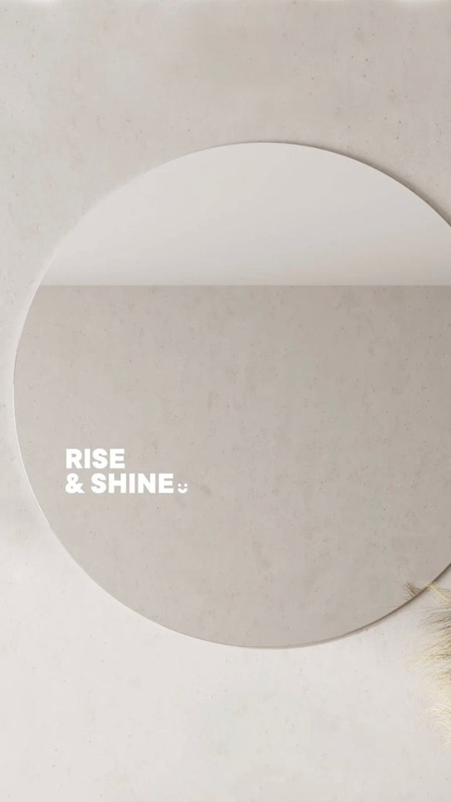 Accessories selfawear | Rise & Shine - Affirmation Mirror Sticker