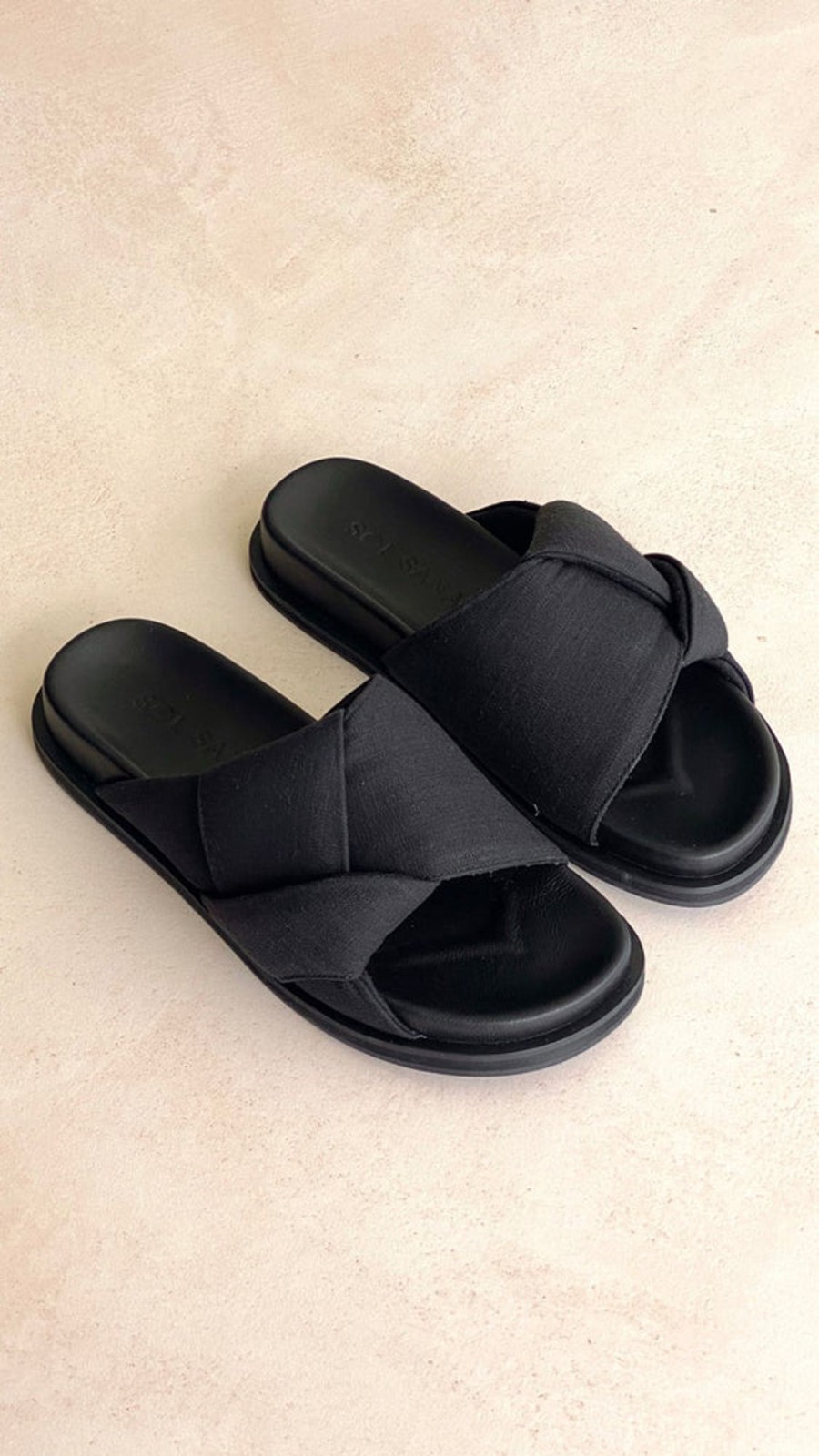 Shoes Sol Sana / Kinzu Brands Pty Ltd | Sol Sana Mellow Footbed - Black