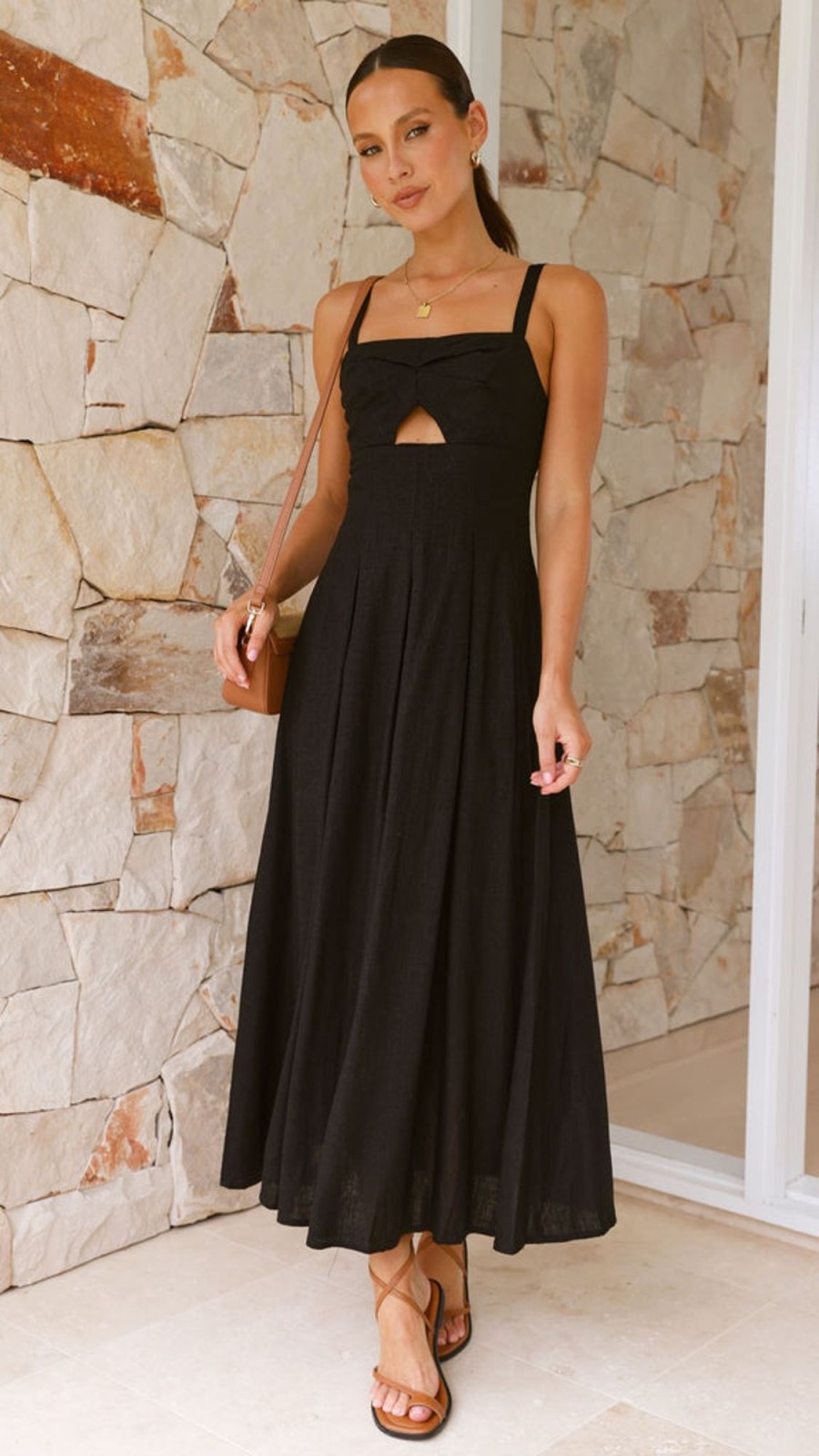 Clothing Alive Girl | Shaylee Maxi Dress - Black