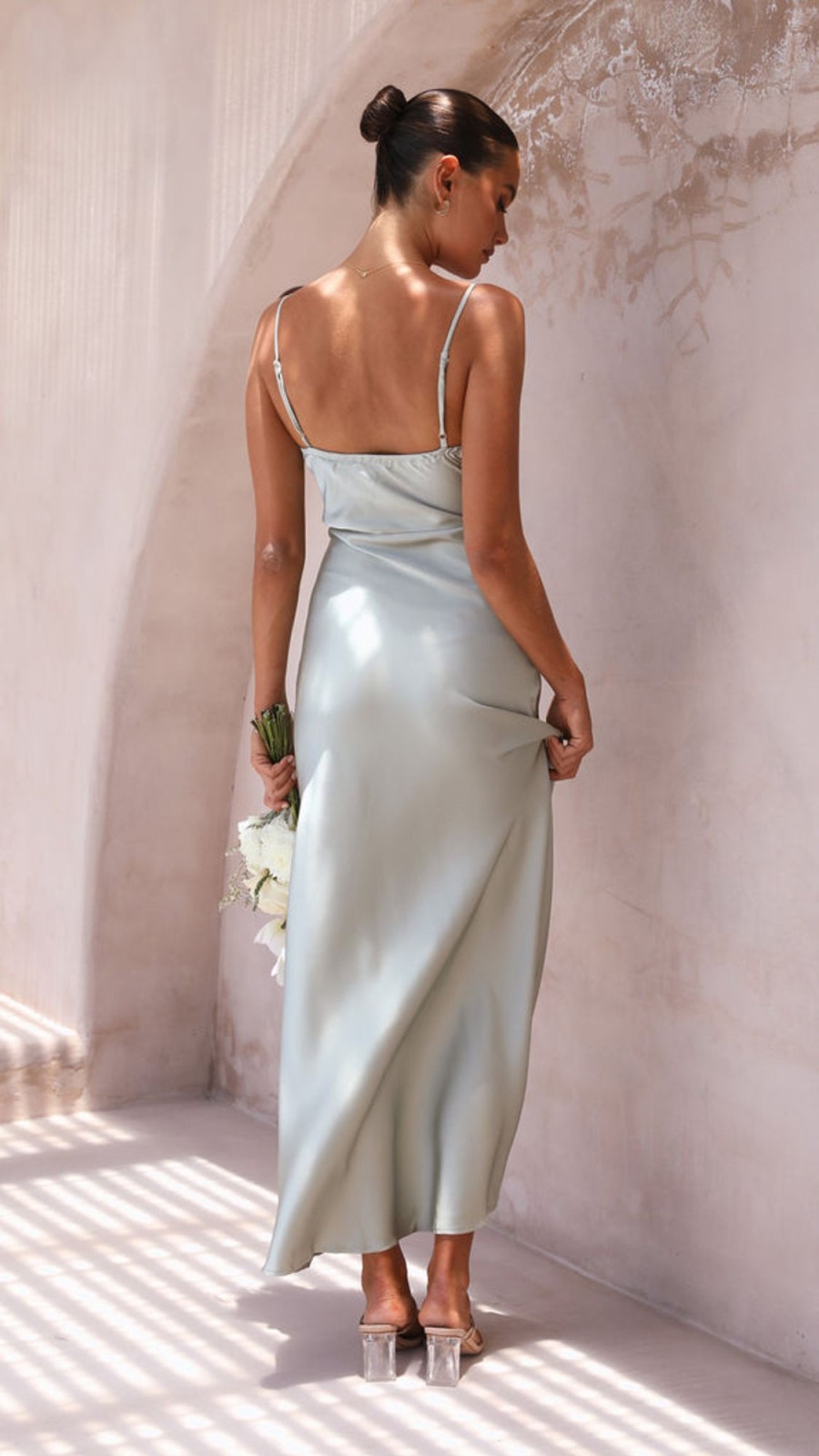 Wedding Alive Girl | Ilana Maxi Dress - Olive