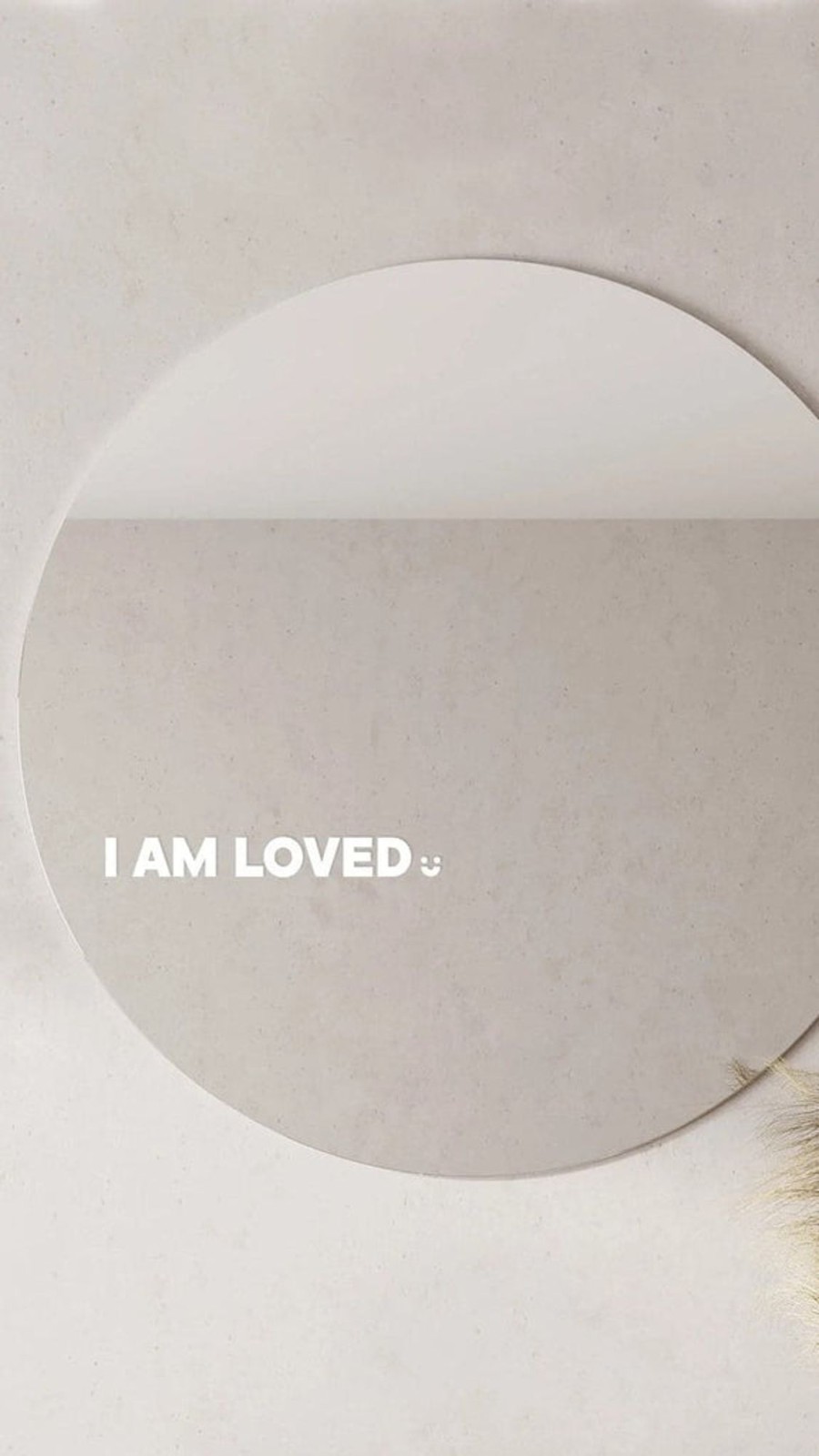 Accessories selfawear | I Am Loved - Affirmation Mirror Sticker