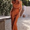 Wedding Alive Girl | Esther Maxi Dress - Copper