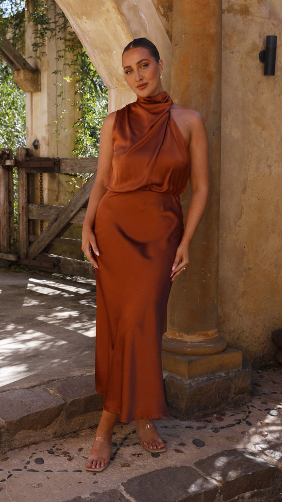 Wedding Alive Girl | Esther Maxi Dress - Copper