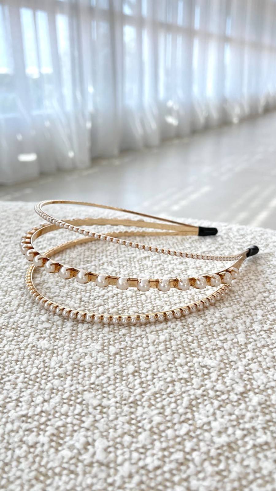 Accessories MORGAN AND TAYLOR | Tiana Headband - Gold