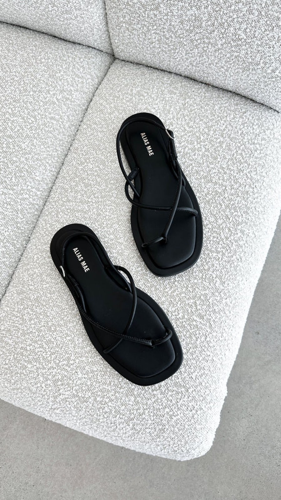 Shoes Alias Mae | Kendall Sandal - Black Leather