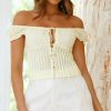 Clothing LILYWHYT | Callias Top - Yellow