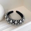 Accessories Angel Whisper | Deka Headband - Black/Silver