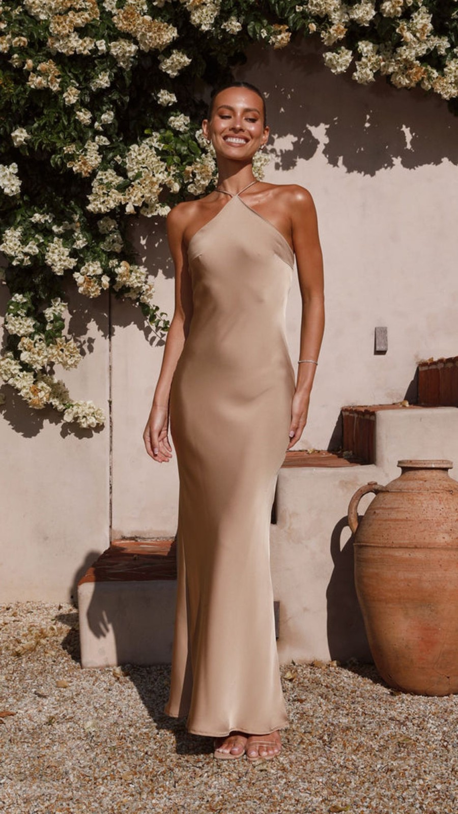 Wedding Alive Girl | Chiara Maxi Dress - Latte