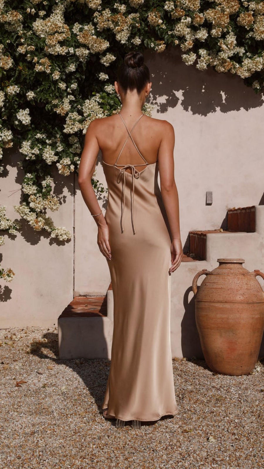 Wedding Alive Girl | Chiara Maxi Dress - Latte