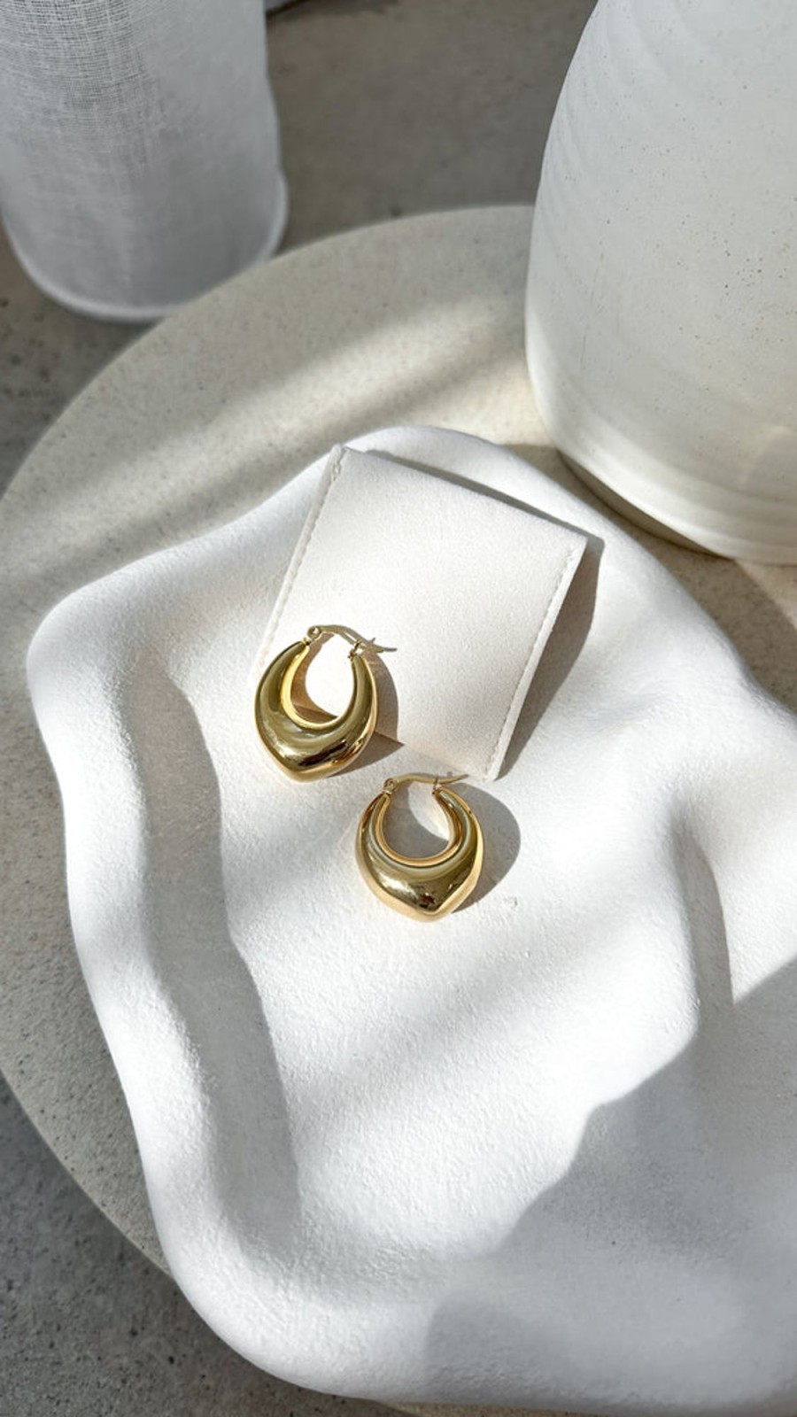 Accessories Your Accessory Shop | Arya Hoop Earrings - Gold