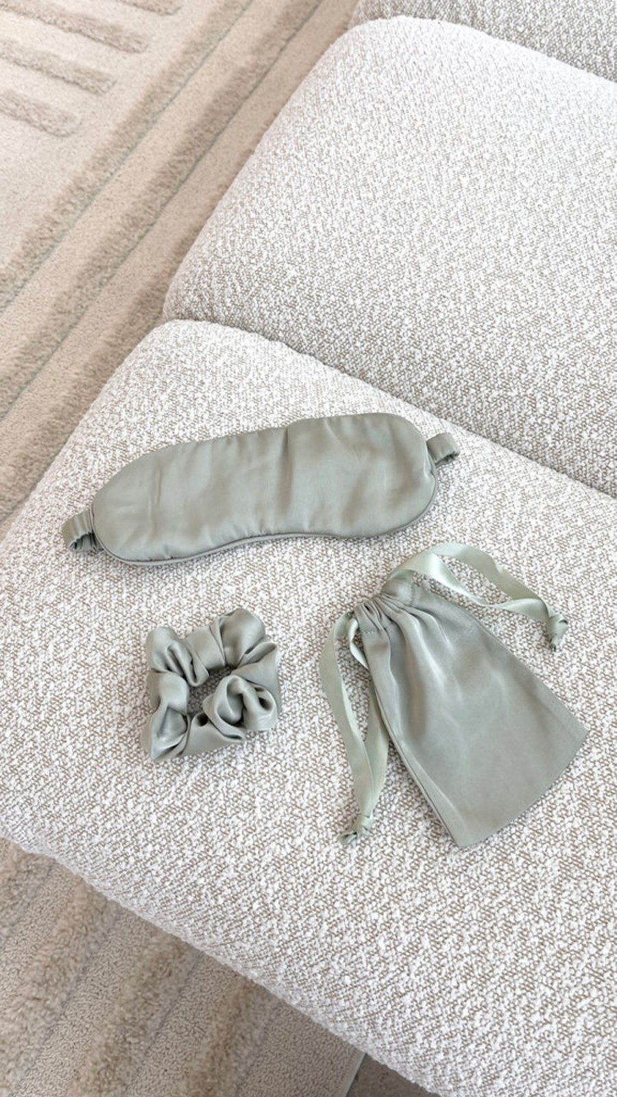 Accessories Alive Girl | Harper Eye Mask & Scrunchie - Olive