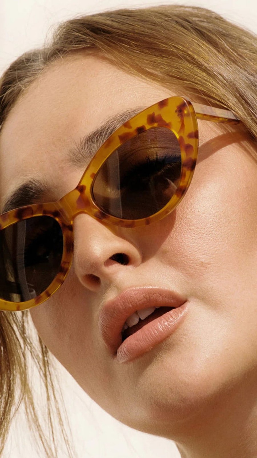 Accessories Ochre Lane | Ochre Lane Isla Sunglasses - Honey Tort