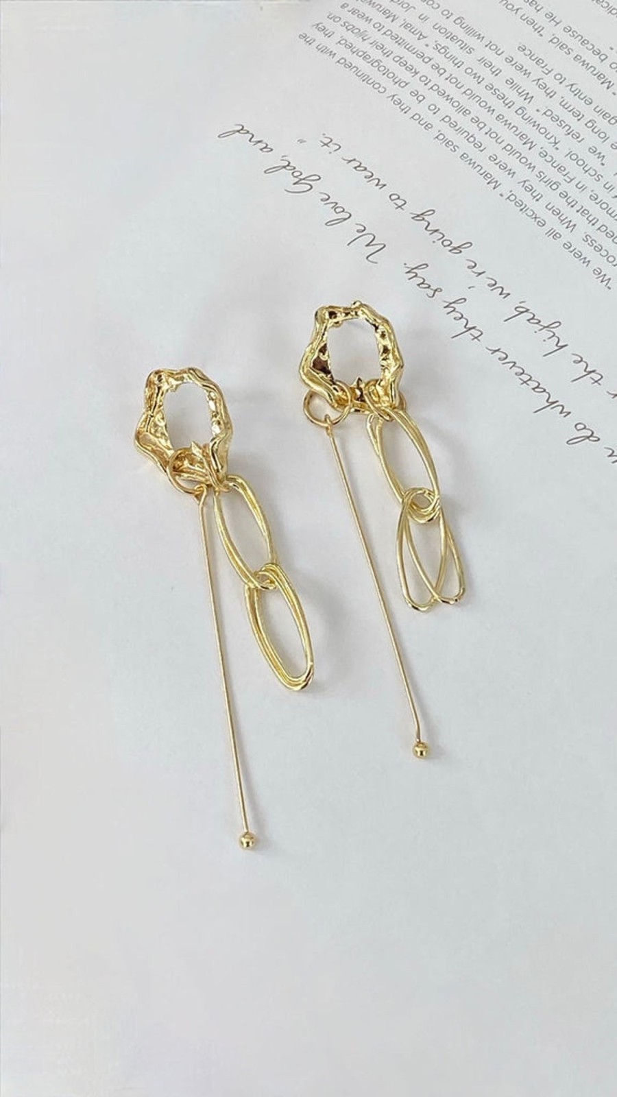 Accessories Your Accessory Shop | Trinity Earrings - Gold