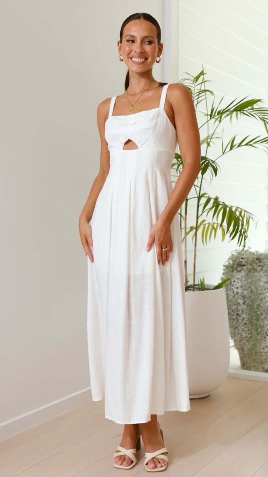 Clothing Alive Girl | Shaylee Maxi Dress - White