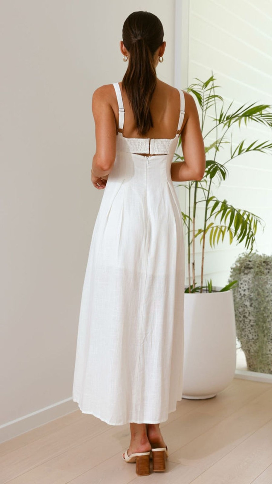 Clothing Alive Girl | Shaylee Maxi Dress - White