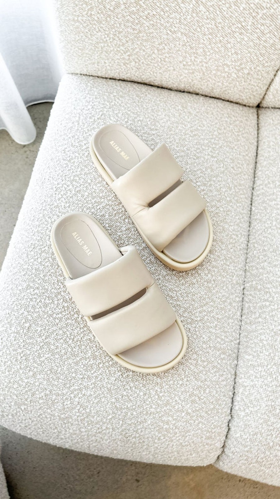 Shoes Alias Mae | Alias Mae Dawn Slide - Bone Leather