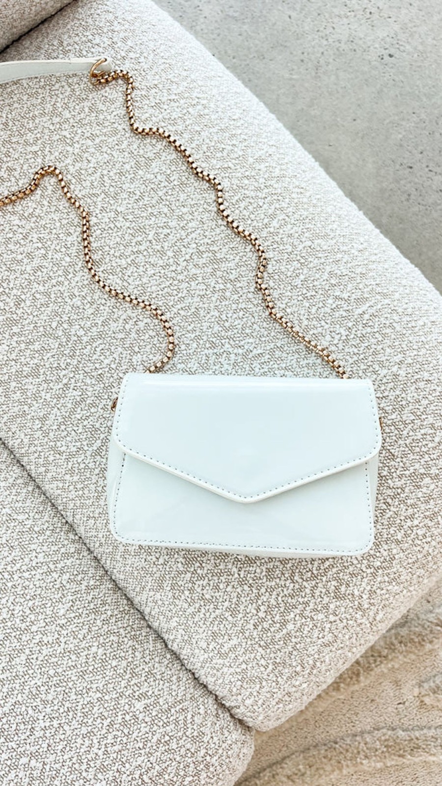 Accessories Billini | Rosie Cross Body Bag - White Patent