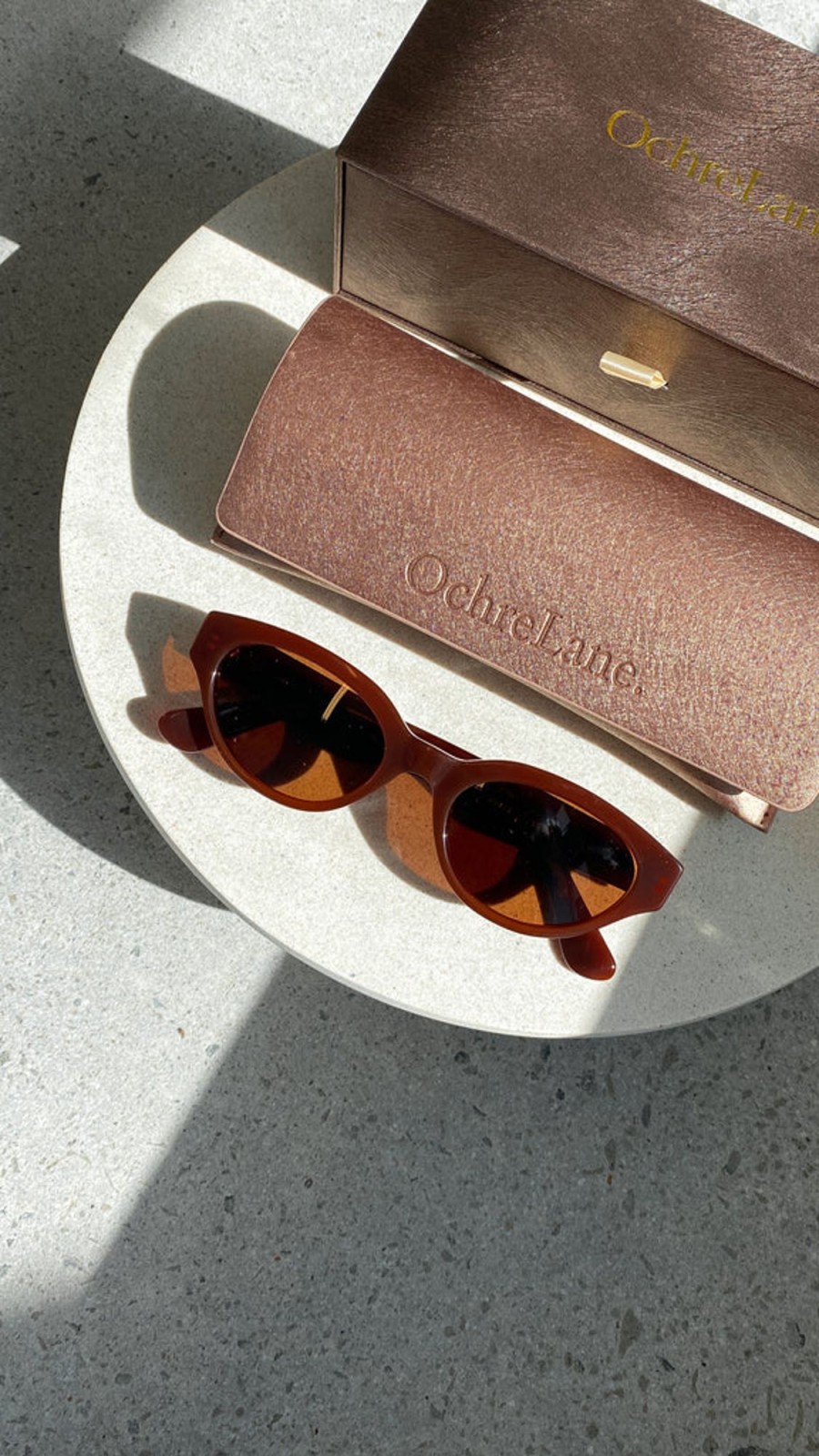 Accessories Ochre Lane | Ochre Lane Lena Sunglasses - Cocoa