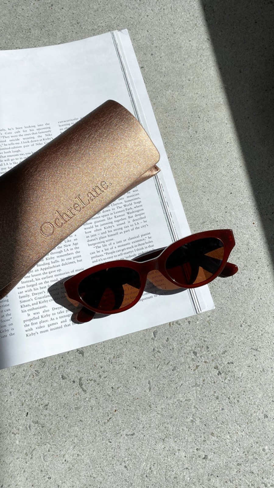 Accessories Ochre Lane | Ochre Lane Lena Sunglasses - Cocoa