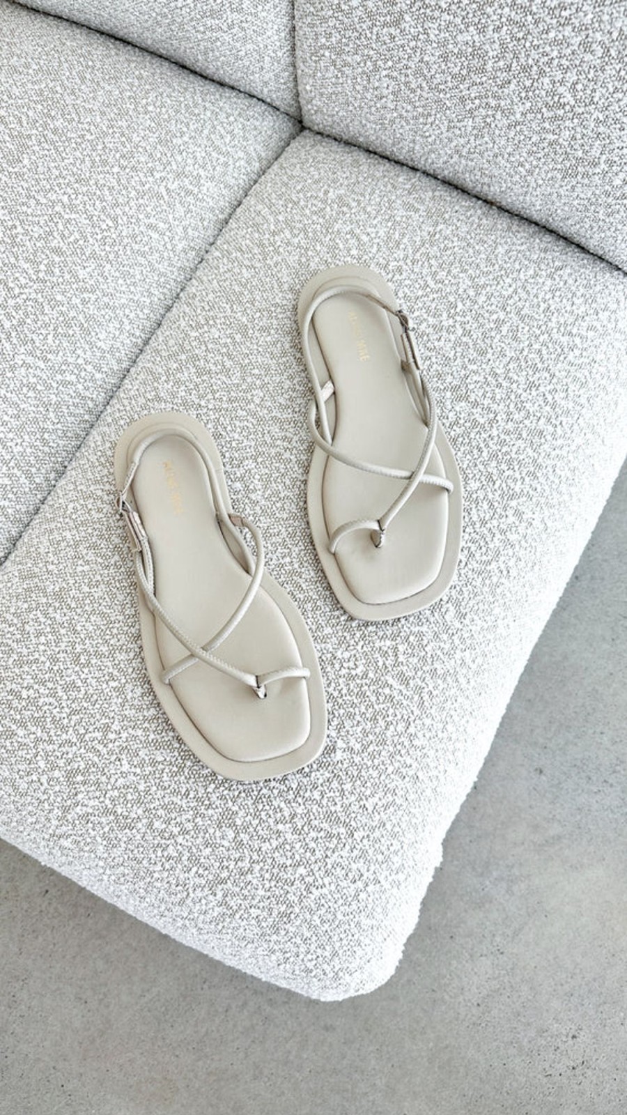 Shoes Alias Mae | Kendall Sandal - Bone Leather