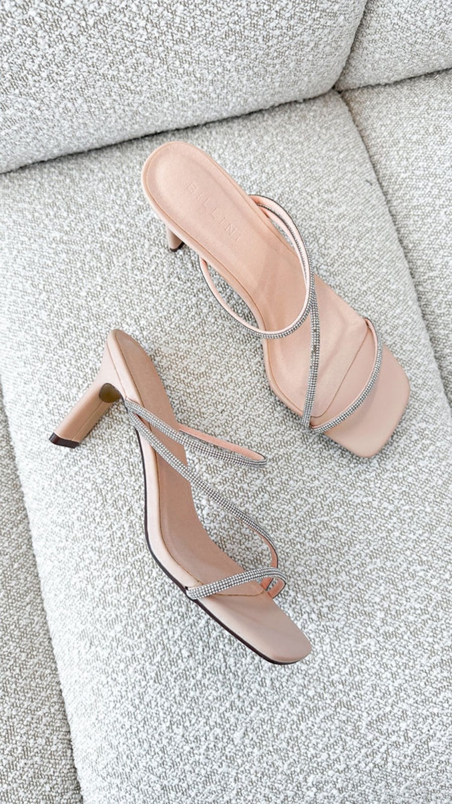 Shoes Billini | Femi Heel - Nude Diamante