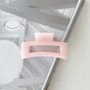 Accessories Angel Whisper | Steph Rectangle Claw Clip - Baby Pink