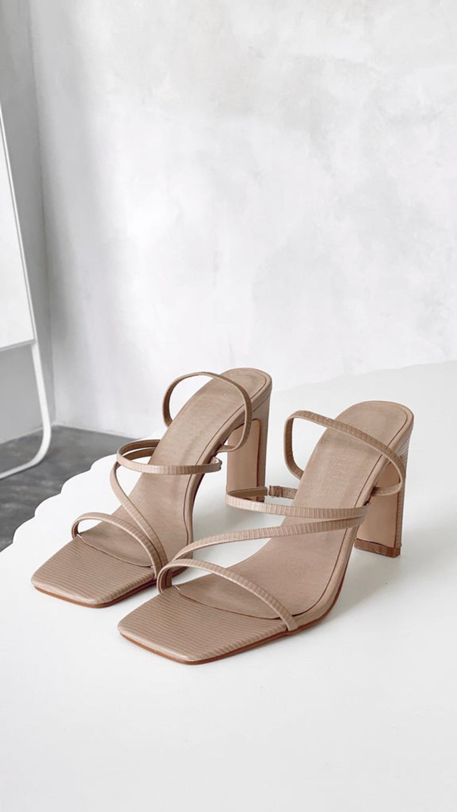 Shoes Billini | Ryleigh Heel - Latte Scale