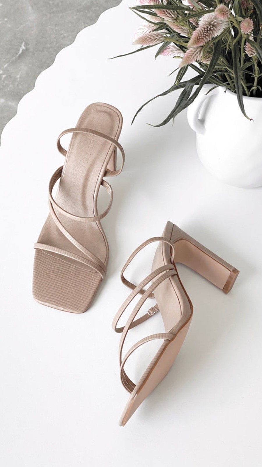 Shoes Billini | Ryleigh Heel - Latte Scale