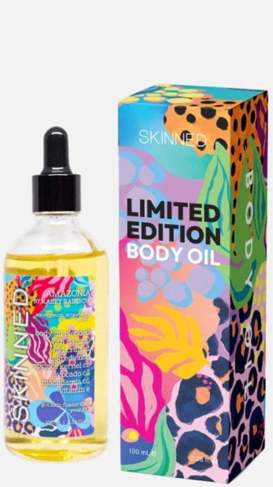 Accessories SKINNED | Amazonia Body Oil By Kasey Rainbow - Limited Addition