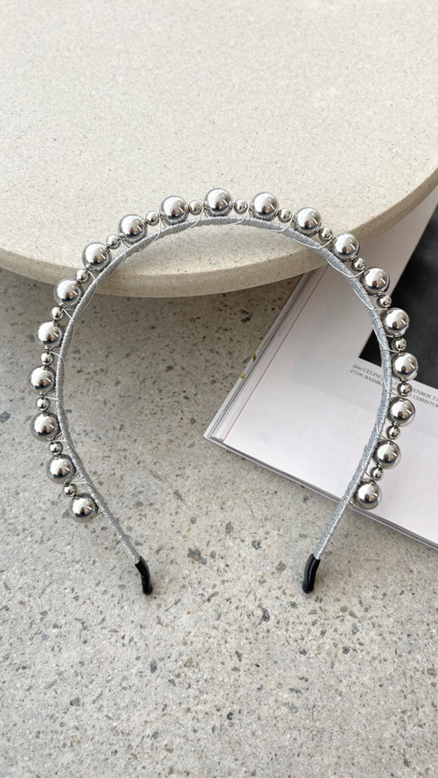 Accessories MORGAN AND TAYLOR | Penny Headband - Silver